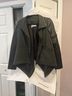 Derek Lam 10 Crosby 70% Wool 30% Nylon 96% Polyester 4% Spandex 100% Lambskin Tweed Black Green Jacket Size 4 - photo 6