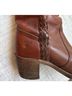 FRYE 100% Leather Brown Boots Size 7 1/2 - photo 4