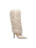 Michael Kors 100% Leather White Tan Boots Size 9 - photo 2