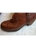 FRYE 100% Leather Brown Boots Size 7 1/2 - photo 5