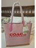 Coach 100% Leather Pink Leather Tote One size - photo 5