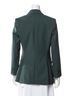 Theory 100% Wool Green Blazer Size 8 - photo 2
