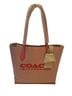 Coach 100% Leather Pink Leather Tote One size - photo 7