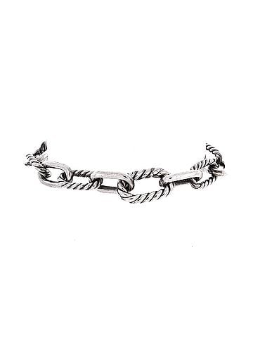 David Yurman Madison Chain Link Bracelet 18K Yellow Gold and Sterling Silver 8.5mm (view 2)