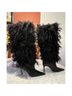 Michael Kors 100% Leather Black Boots Size 11 - photo 6