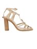 Ulla Johnson 100% Leather Tan Sandals Size 10 - photo 1