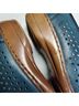Remonte 100% Leather Blue Flats Size EU 38 - photo 8