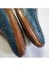 Remonte 100% Leather Blue Flats Size EU 38 - photo 6