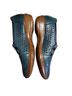 Remonte 100% Leather Blue Flats Size EU 38 - photo 3