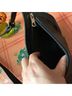 IL Bisonte 100% Leather Black Belt Bag One size - photo 3