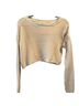 Silence and Noise 100% Other Solid Ivory Pullover Sweater Size XS - photo 2
