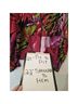 Vanity Floral Red Pink Jacket Size L - photo 3