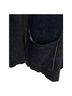 Margaret O'Leary 100% Cotton Black Gray Jacket Size L - photo 7