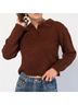 Kordal Brown Wool Pullover Sweater Size S - photo 4