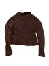 Kordal Brown Wool Pullover Sweater Size S - photo 2