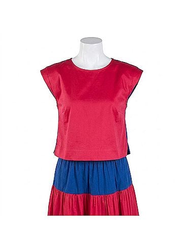 Emily McCarthy Hattie Tank Top in Americano (view 1)