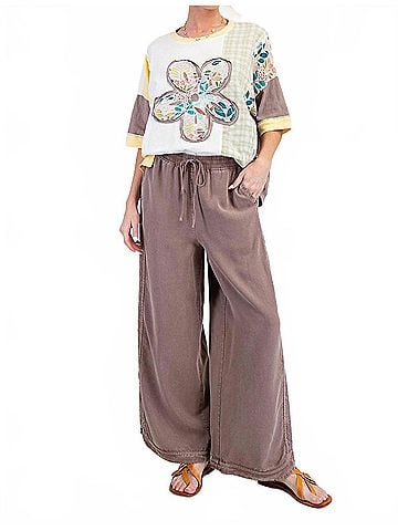 Easel Anything Goes Girl Tunic Top in Multi (view 2)