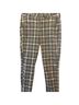 H&M 100% Other Plaid Black White Casual Pants Size S - photo 1