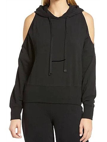 Sundays Peyton Hoodie in Black (view 2)