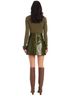 Allison Solid Green Solid Rita Top in Moss Green Size XS - photo 3