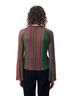 FRNCH Stripes Red Ninog Top in Multi-Colored Size M - photo 4