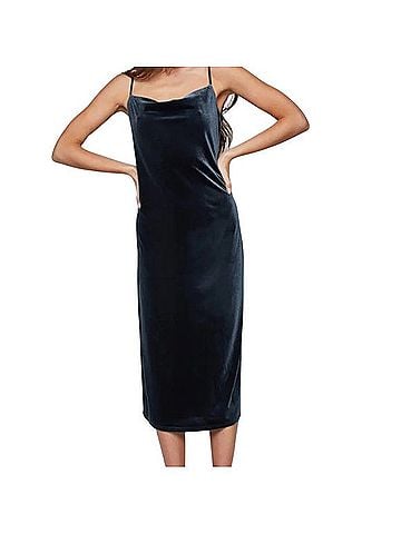 Gentle Fawn Jolene Velvet Midi Dress Casual Dress (view 1)
