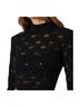 Astr Black Roux Top in Black Size XS - photo 4