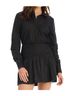 Allison Black Lillian Button Down Shirt in Black Size XS - photo 5