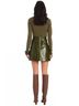 Allison Solid Green Solid Rita Top in Moss Green Size L - photo 3