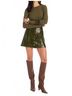Allison Solid Green Solid Rita Top in Moss Green Size L - photo 4