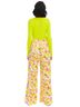 Allison Solid Yellow Solid Rita Top in Lime Size S - photo 4