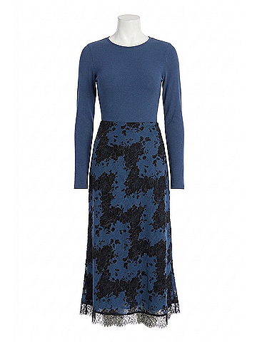 Allison Solid Rita Top in Blue (view 1)