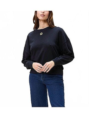 Cleobella Anaia Sweatshirt in Black Motif (view 2)