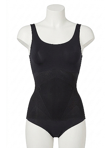 SPANX Invisible Shaping Tank in Very Black (view 1)