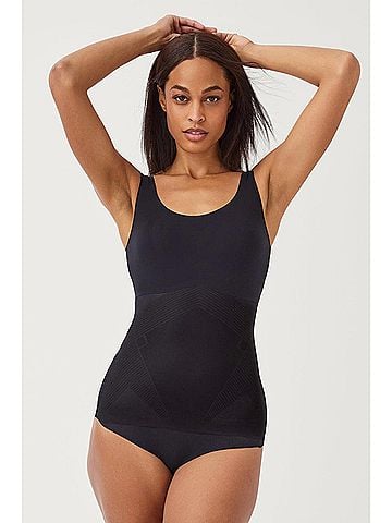 SPANX Invisible Shaping Tank in Very Black (view 2)