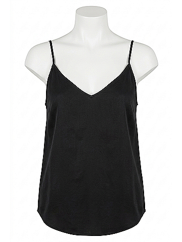 Brochu Walker Luna Tank in Onyx (view 1)