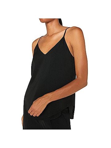 Brochu Walker Luna Tank in Onyx (view 2)