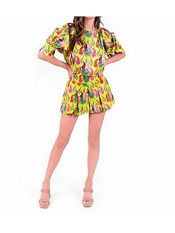 Emily McCarthy Celeste Crop - Peekaboo in Multi (view 2)