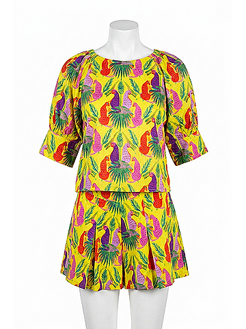 Emily McCarthy Celeste Crop - Peekaboo in Multi (view 1)