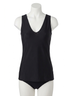 Commando Solid Black V Neck Tank in Black Size S - photo 1