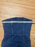 Reformation Solid Blue Casual Dress Size 2 - photo 7