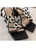 Stuart Weitzman Black Sandals Size 9 1/2 - photo 7