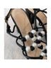 Stuart Weitzman Black Sandals Size 9 1/2 - photo 9