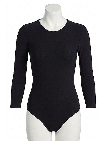 Commando Butter Crew Bodysuit in Midnight (view 1)