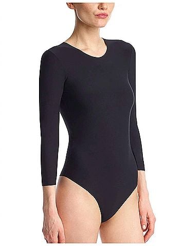 Commando Butter Crew Bodysuit in Midnight (view 2)