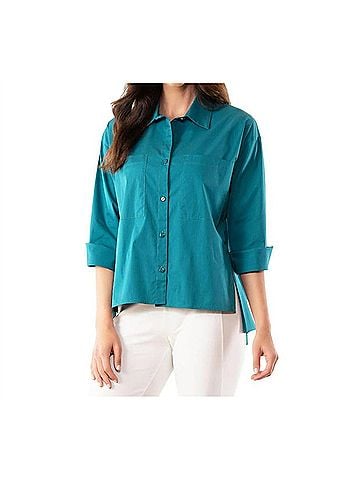 Stella Carakasi Wear Anywhere Shirt in Peacock (view 2)
