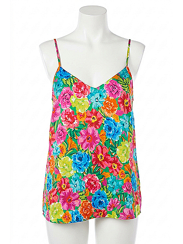 Show Me Your Mumu Spotlight Tank in Bright Floral Soiree (view 1)