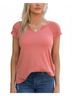 Grace & Lace Pink Lainey Tee in Sunset Size XS - photo 2