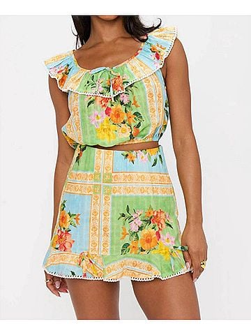 Show Me Your Mumu Carson Top in Country Bouquet (view 2)