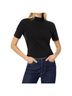 Sanctuary Solid Black Less Is More Tee in Black Size XS - photo 2